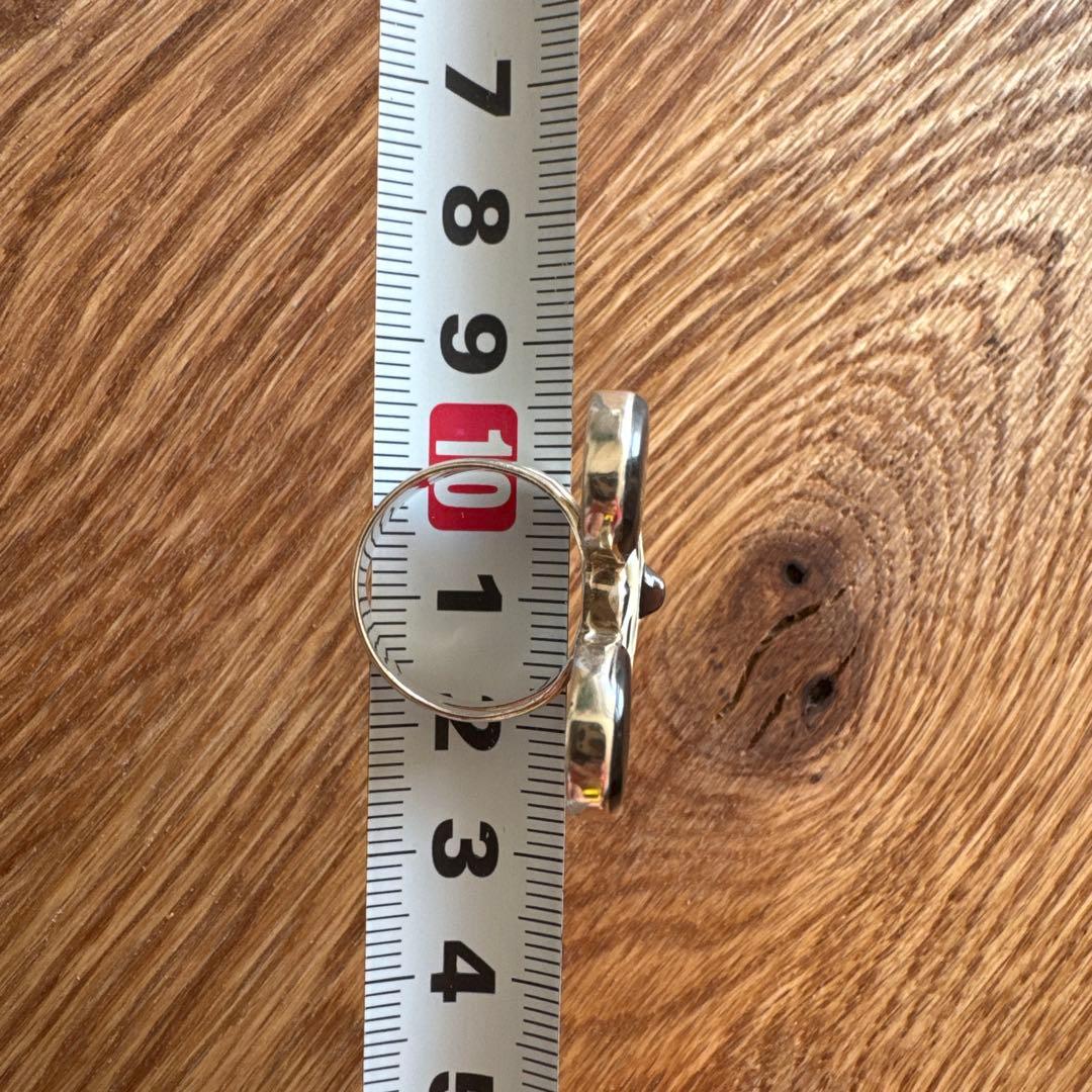 インディアンジュエリー ズニ族 ミッキー リング