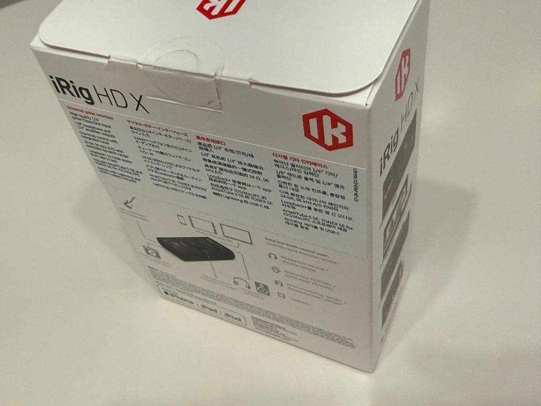 IK Multimedia iRig HD X ギター用インターフェイス