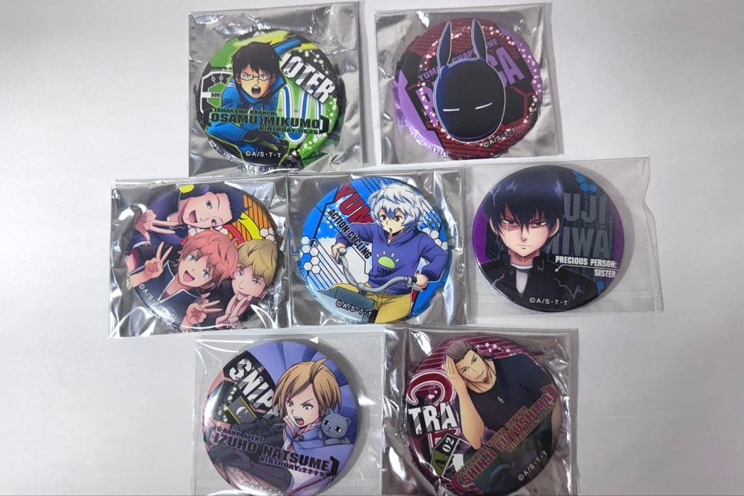 バラ売り可 ワールドトリガー ドでか缶バッジ セット