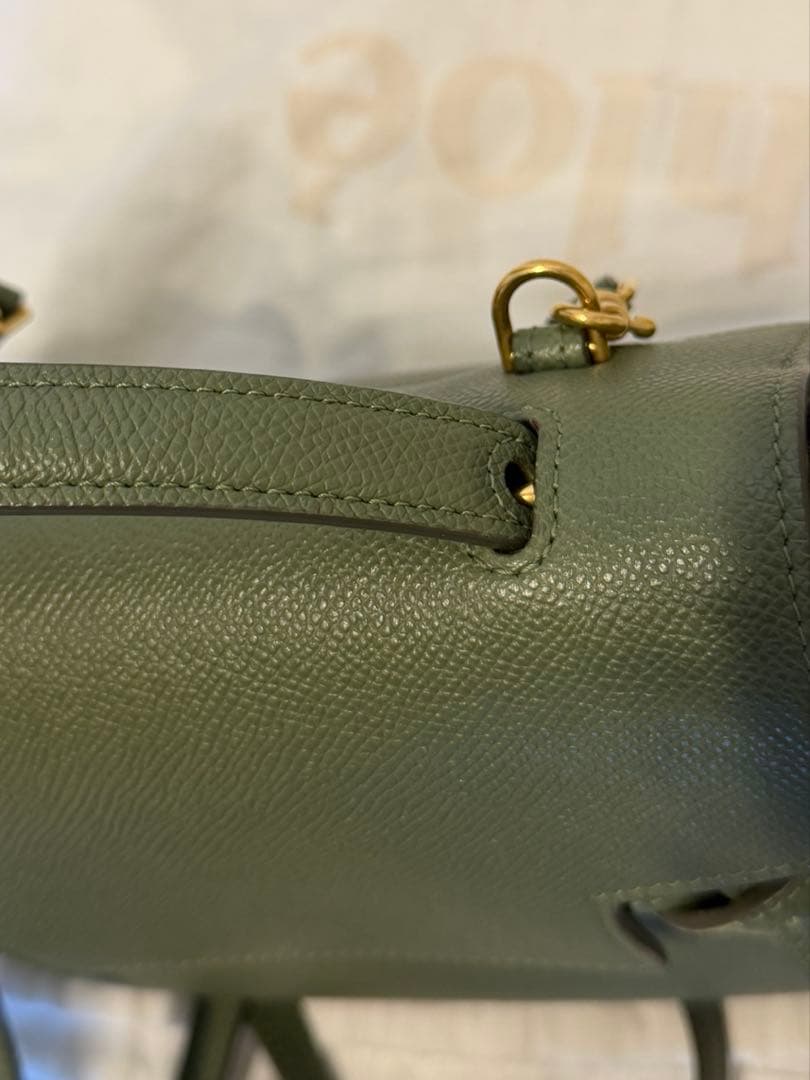 CELINEセリーヌ ベルトバッグナノ レザー