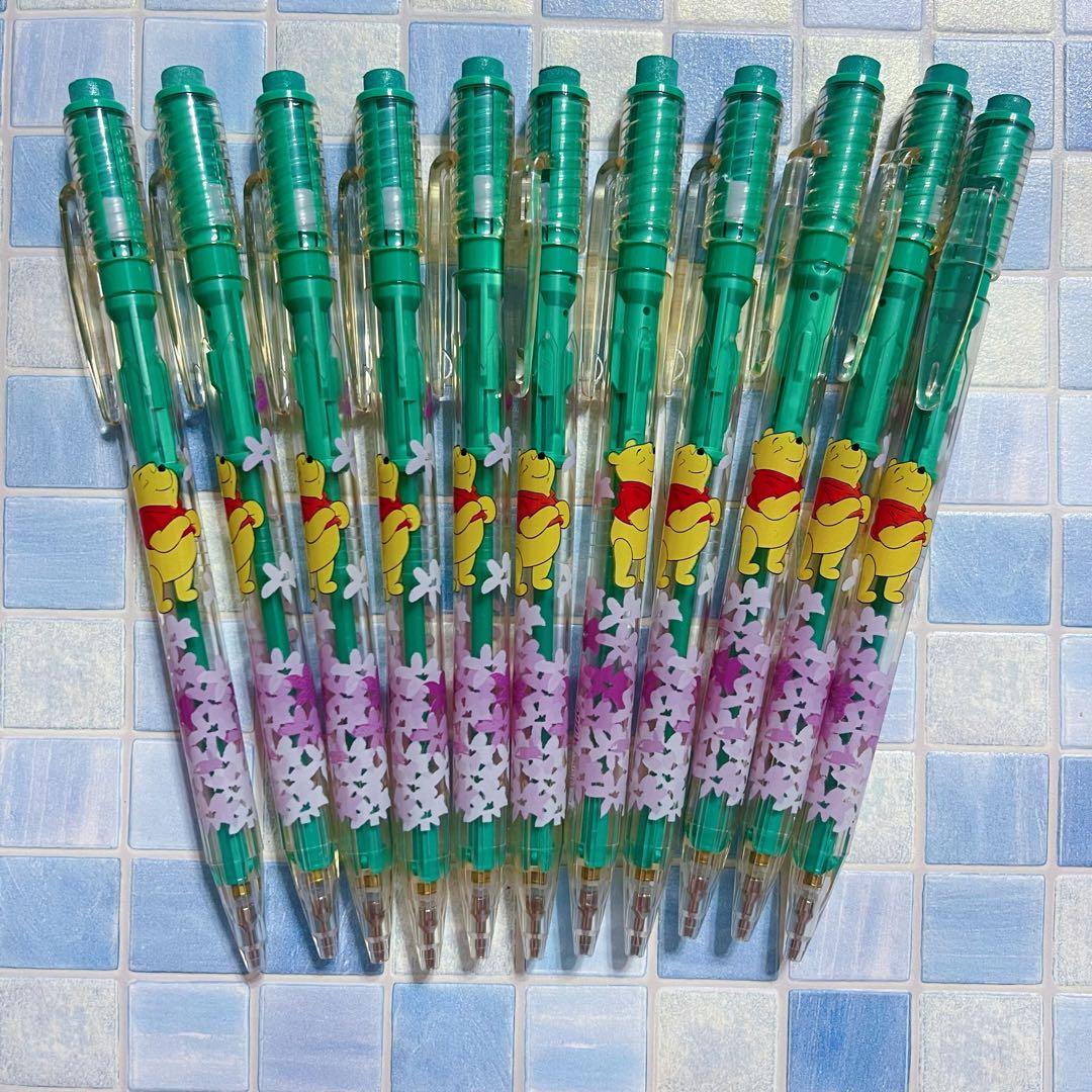 ディズニー　BIC　くまのプーさん　シャーペンシル　11本セット
