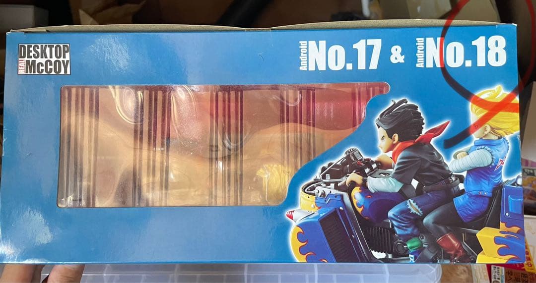 ドラゴンボールZ デスクトップリアルマッコイ04 人造人間17号&18号