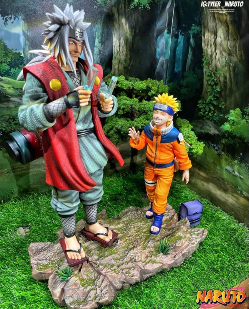 ナルト 自来也 ガレージキット ガレキ スタチュー③①