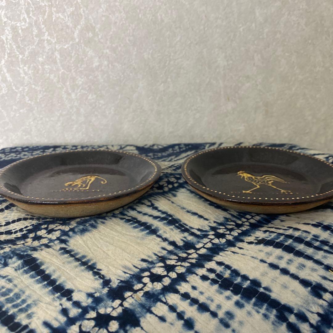 船木研児　小皿　２枚