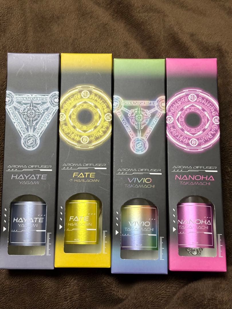 魔法少女リリカルなのは　アロマディフューザー4種セット