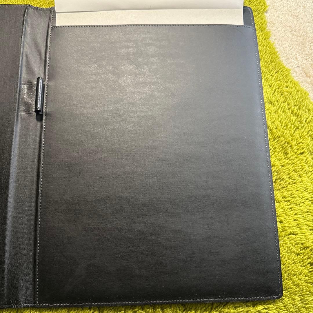 ソメスサドル A4 ノートパッド ブラック