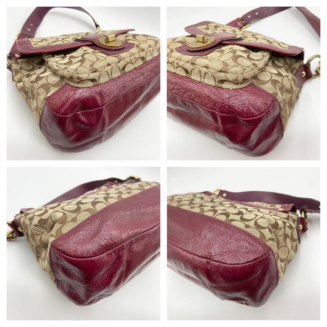 COACH コーチ　レガシー　y2k ワンショルダー　シグネチャー　キャンバス