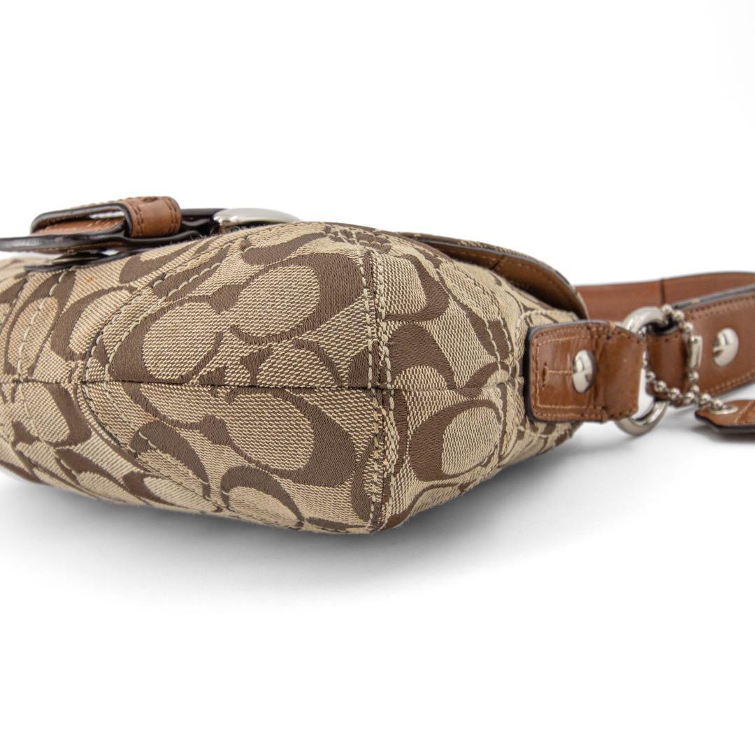 A027【COACH／コーチ】ソーホー　ハンドバッグ　ワンショルダー　シグネチャ