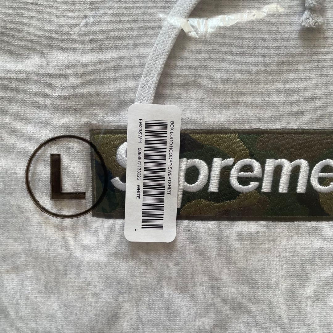 Supreme Box Logo Hooded Sweatshirt Lサイズ