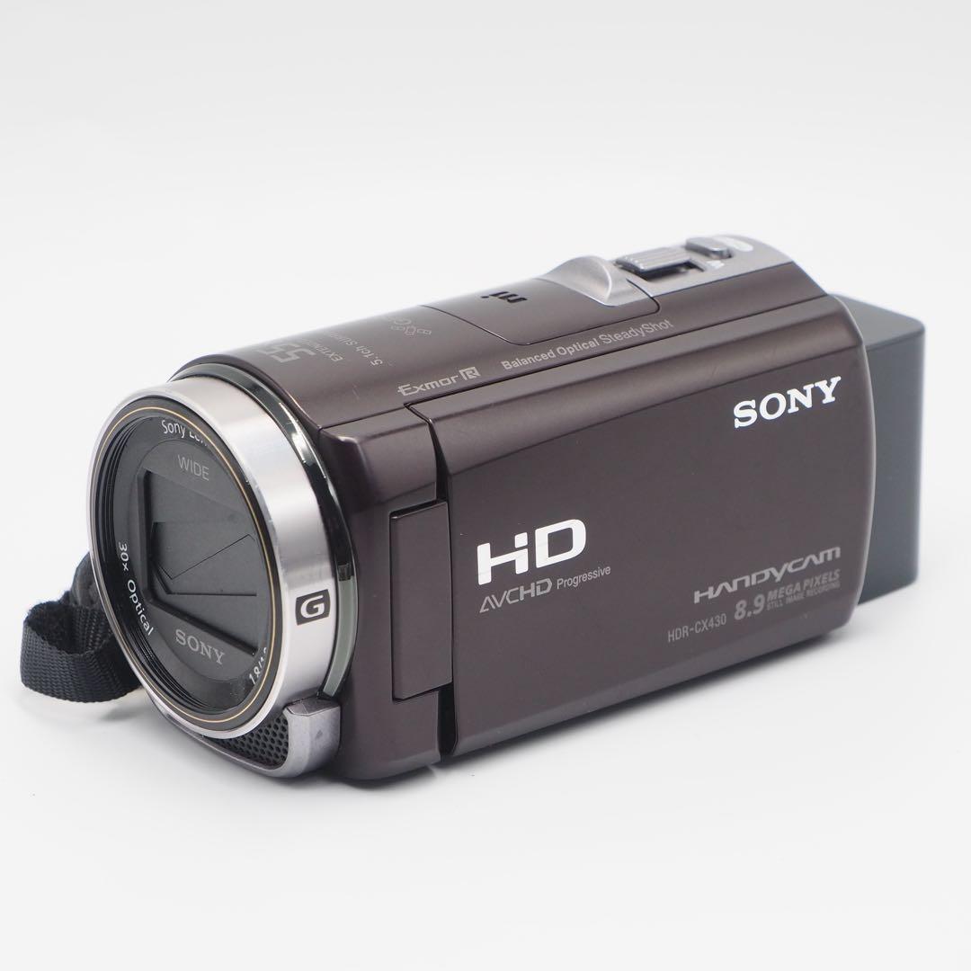 ビデオカメラ SONY HDR-CX430V 動作確認済み 中古品