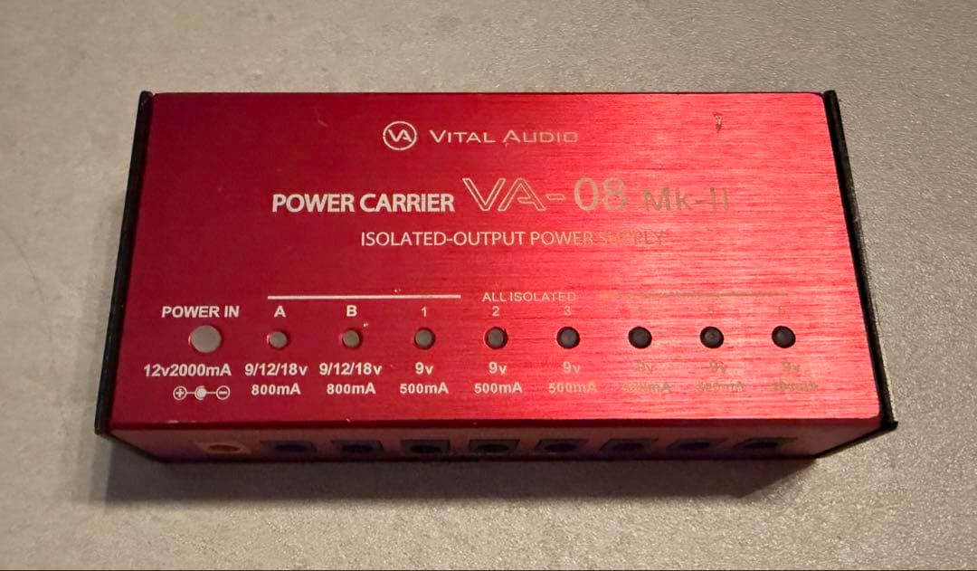 [注意点あり⚠️] パワーサプライVital Audio va-08 mk-ii