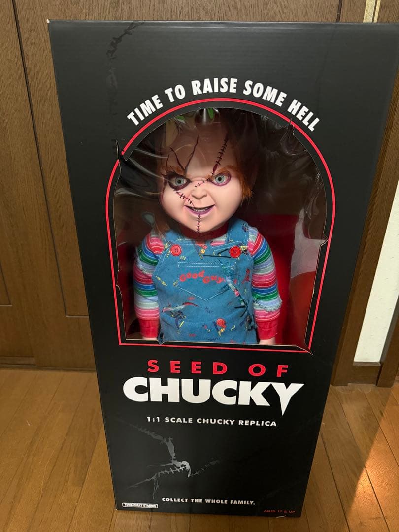 【送料無料】トリックオアトリート製　チャッキー 1/1レプリカ　チャッキーの種