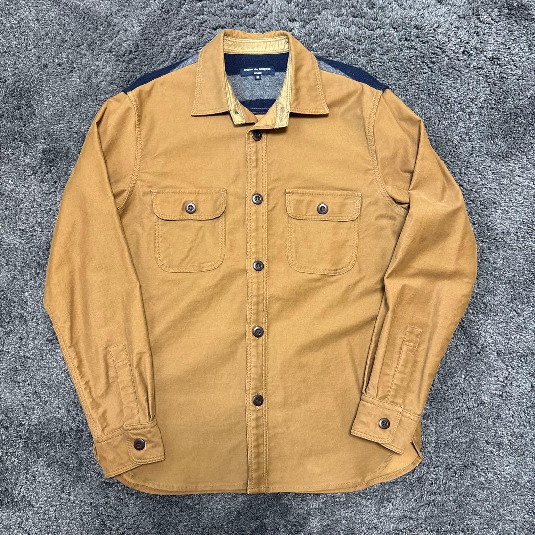 COMME des GARCONS ギャルソン シャツジャケット M 日本製