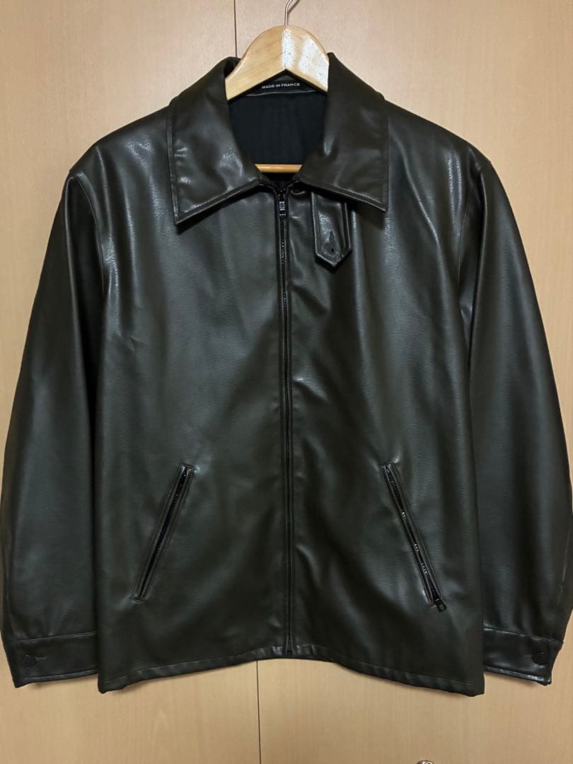 agnes b アニエスベー レザージャケット 90s フランス製 ライダース