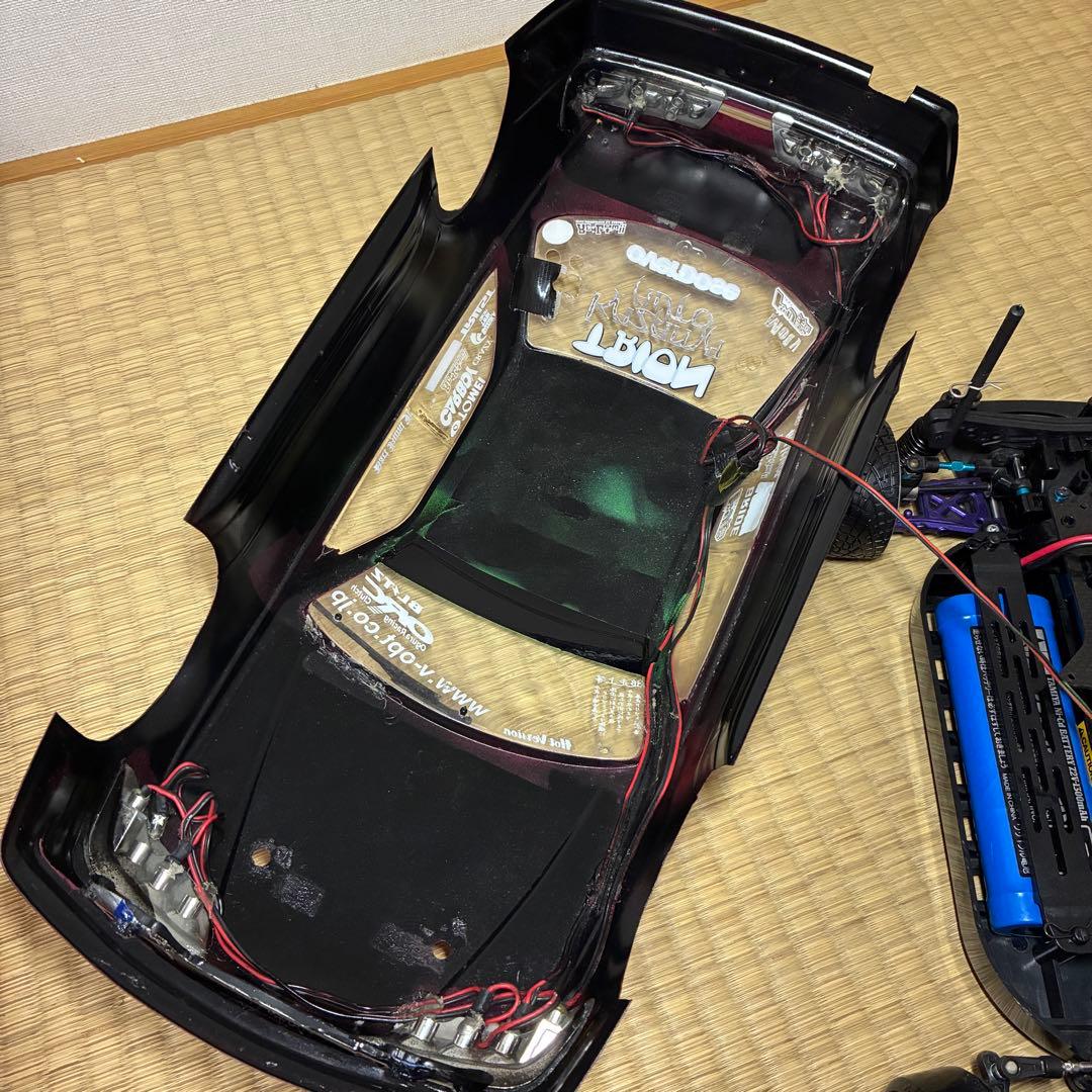 【タミヤ TT01】カスタムシャーシ フルセット　ラジコン　ドリフト　マークII