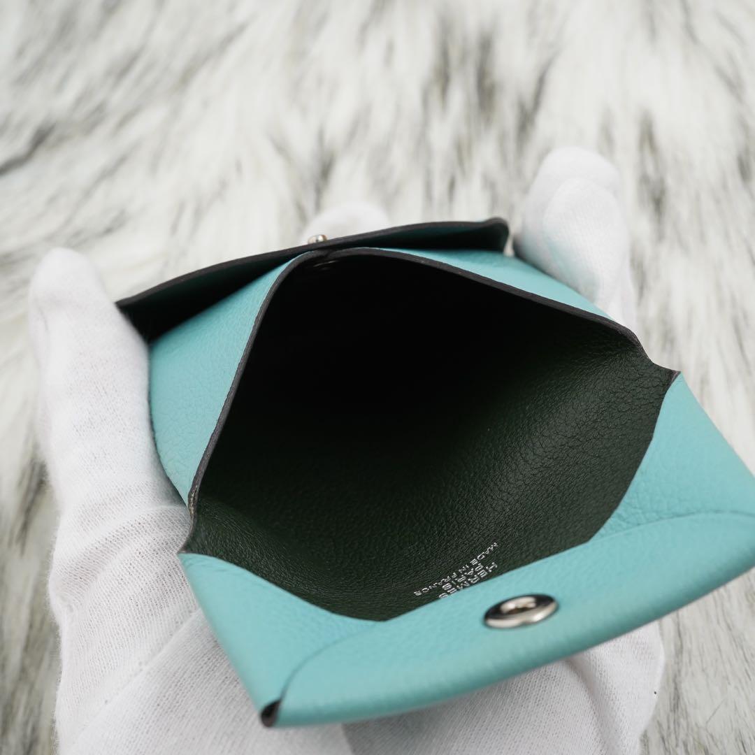 未使用品　箱付き　HERMES エルメス　小銭入れ　ケース　バスティア