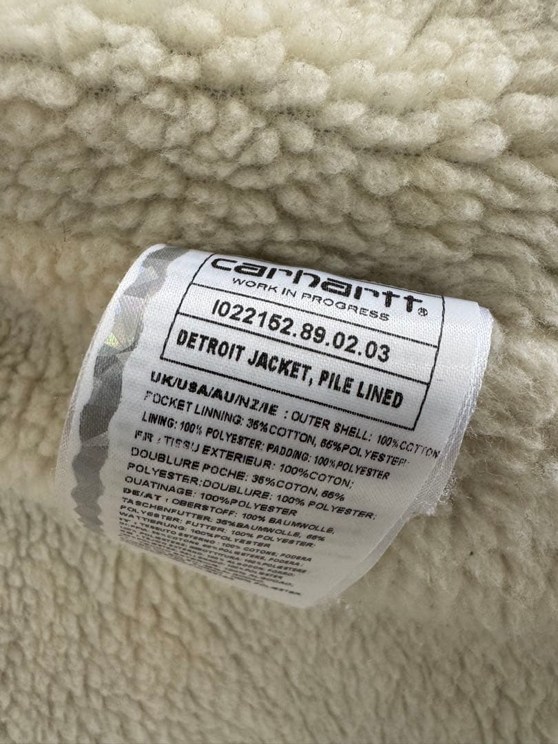 Carhartt カーハート ワークジャケット サイズS 裏ボア 女性可