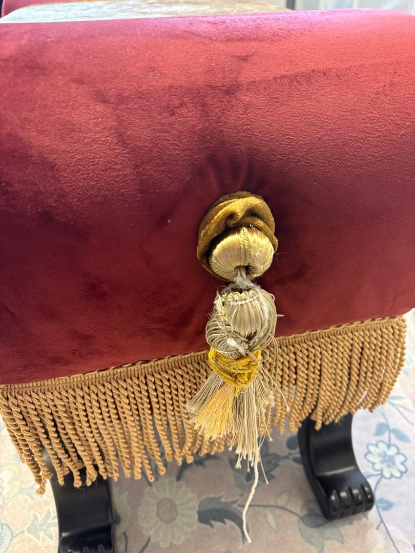 【欠陥あり】Francfranc 美女と野獣　サルタン　スツール