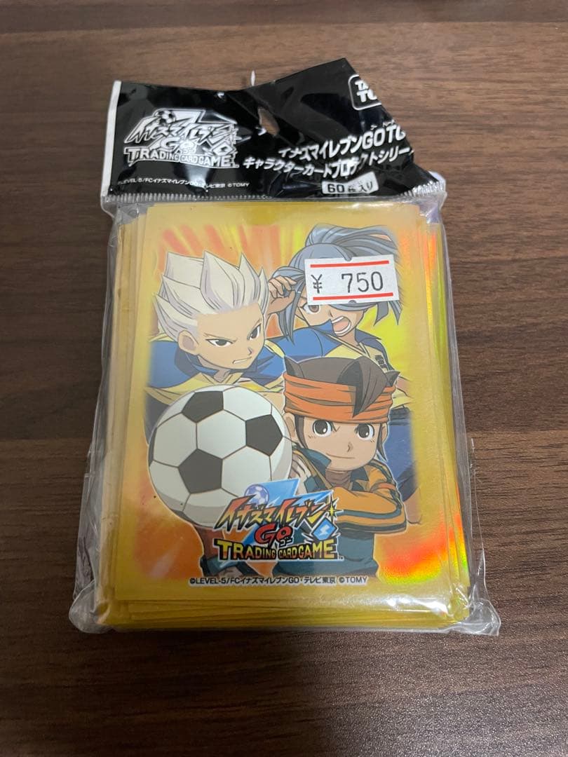 イナズマイレブン スリーブ　未開封