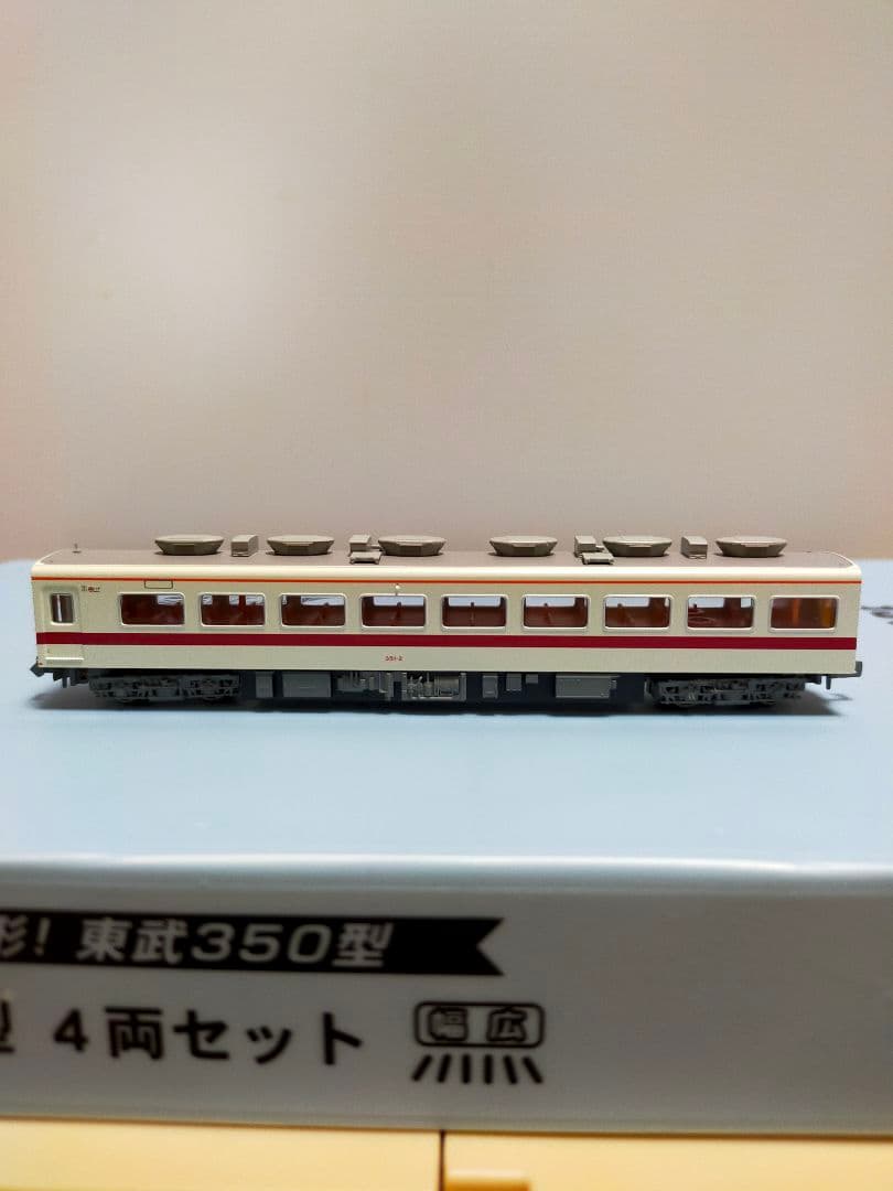 未使用！　MICRO ACE 東武鉄道350型 動力付き4両セット A-2097