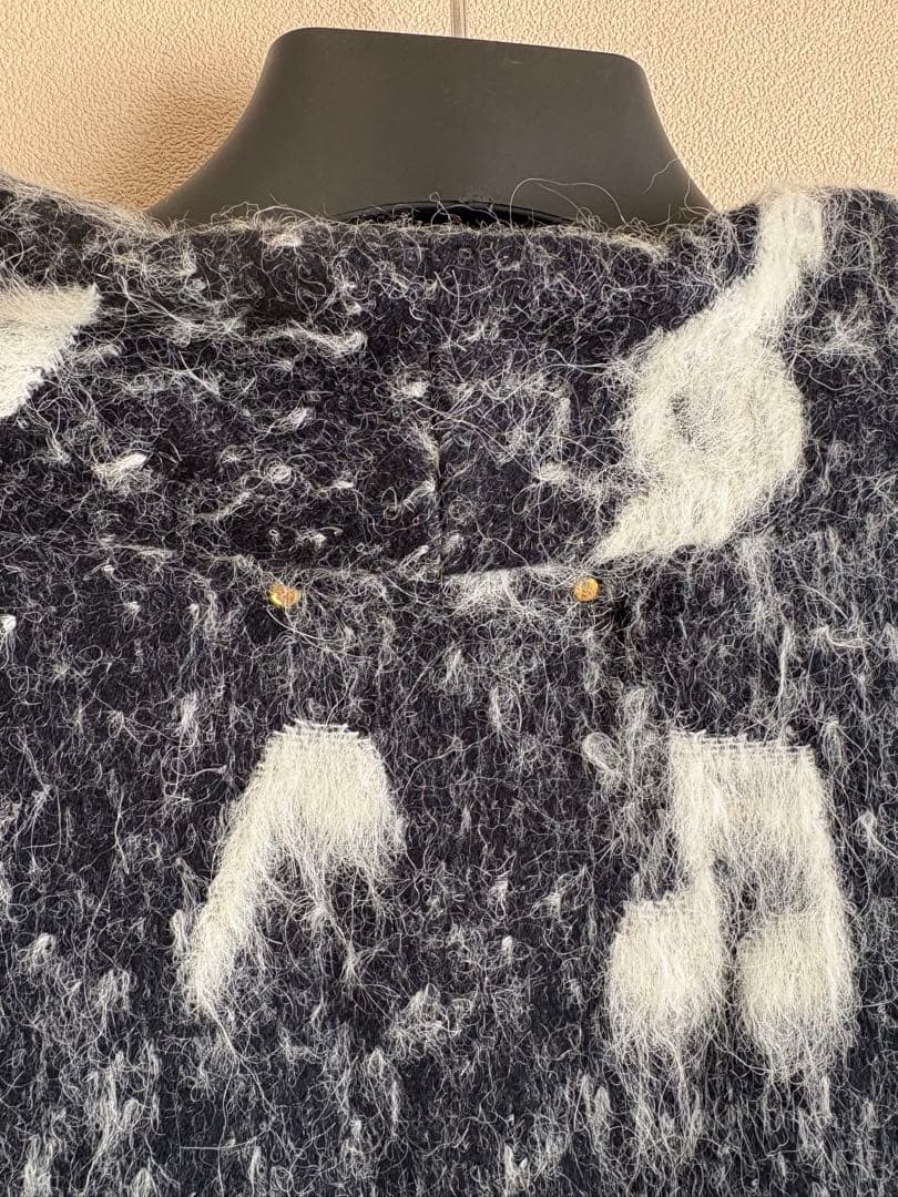 りんりん様ポールスミスシャギービッグポンチョ音符柄