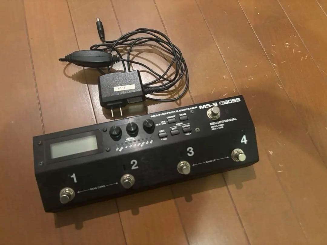 BOSS MS-3 マルチエフェクター　 ACアダプター付き