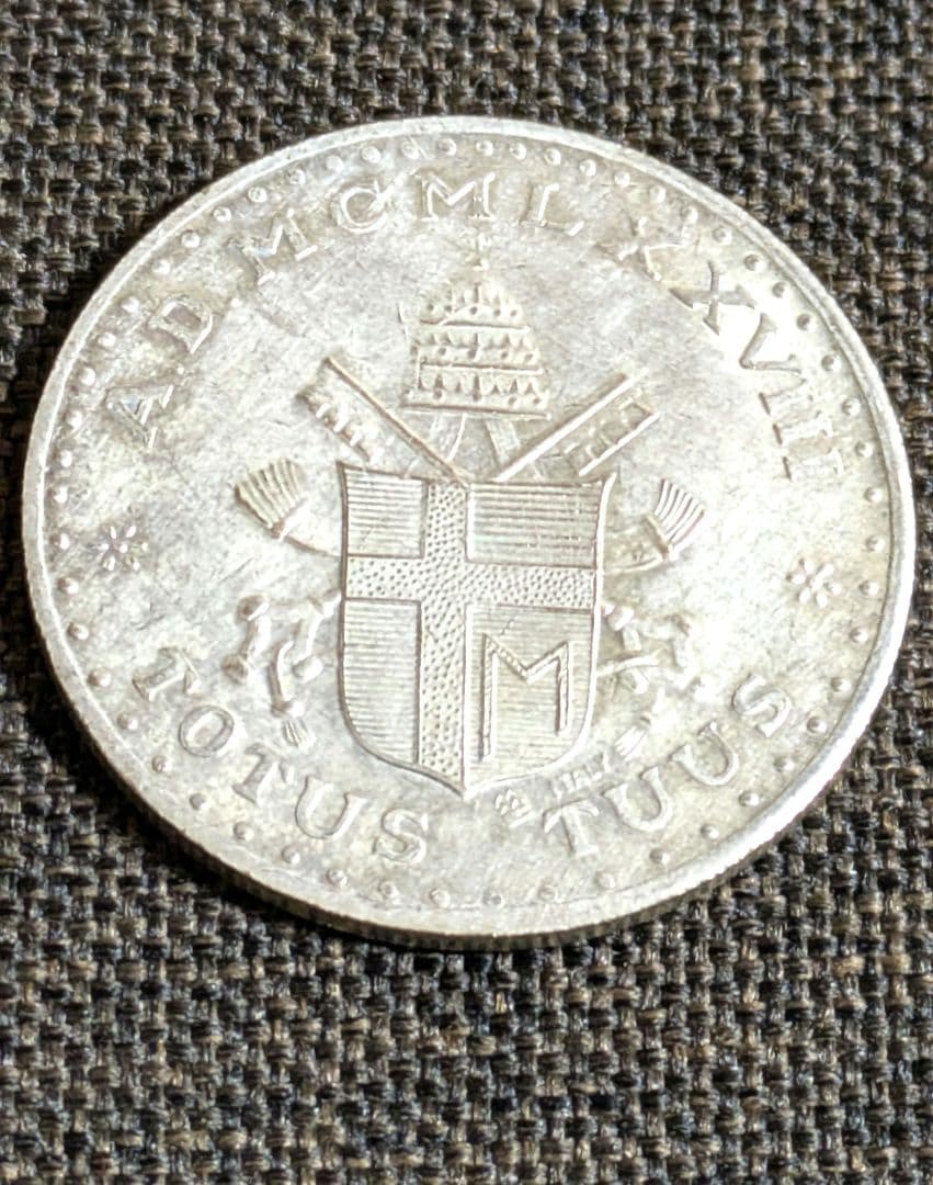 ヨハネ・パウロ2世 記念メダル 3枚セット SV900 銀製