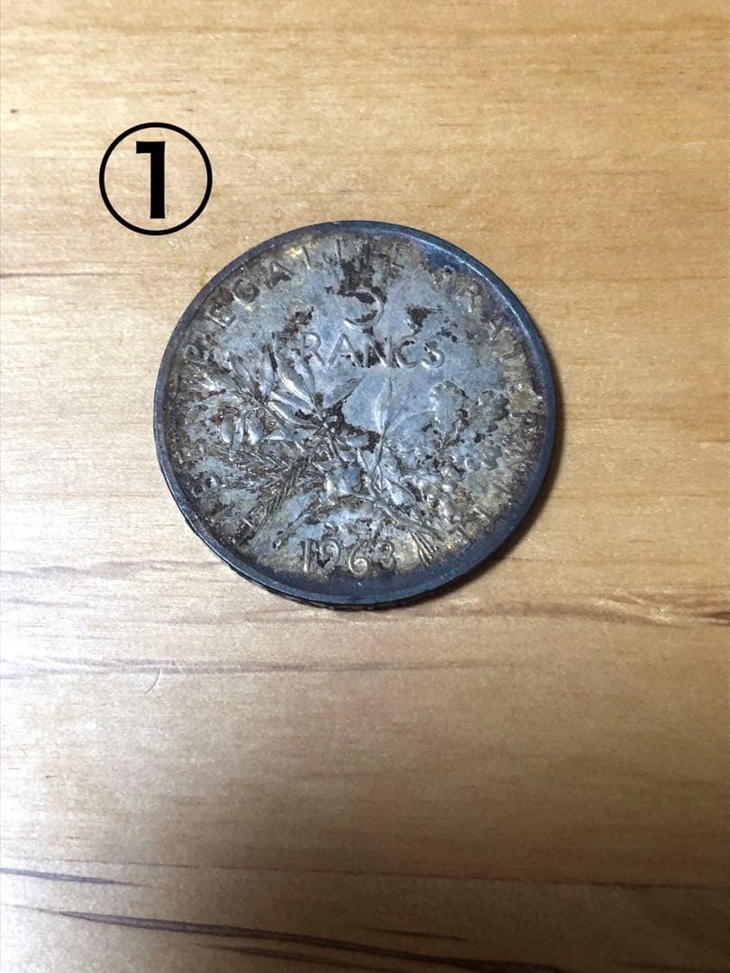 ヨーロッパ古銭5枚セット　銀貨