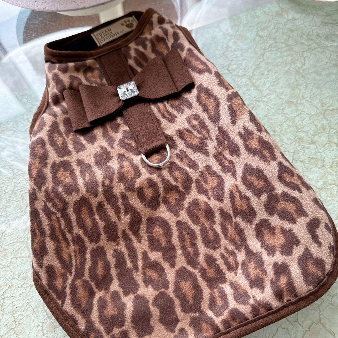 SUSAN LANCI スーザンランシー　ヒョウ柄　ストーン　ハーネス