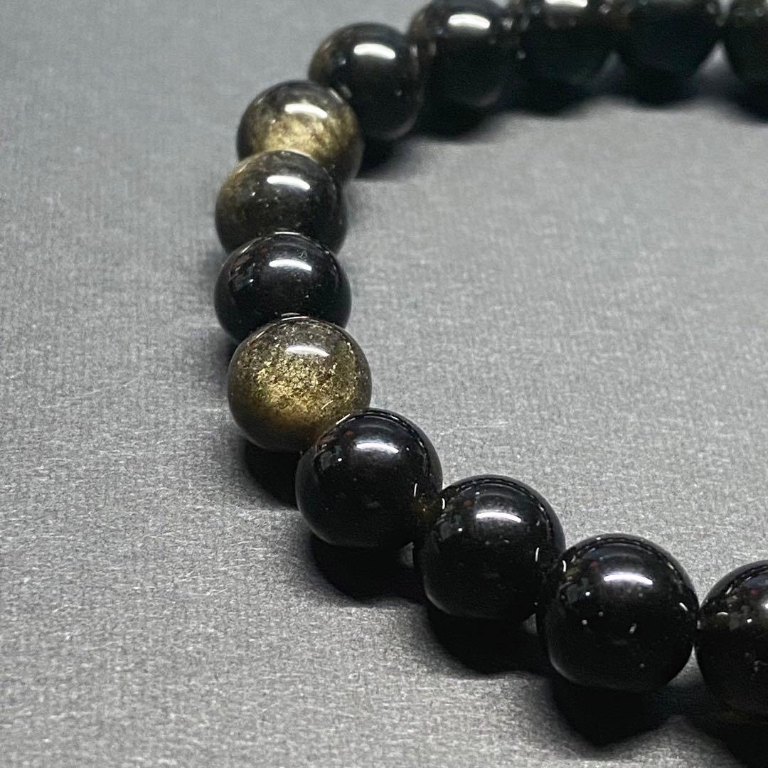 ◆富と豊かさ◆悪縁を切りあらゆる良縁を繋ぐ◆黒曜石・ゴールデンオブシディアン◆