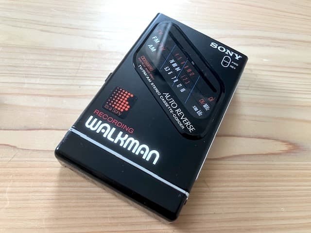 超希少美品 整備済完全動作品 SONY Walkman WM-F203 ブラック