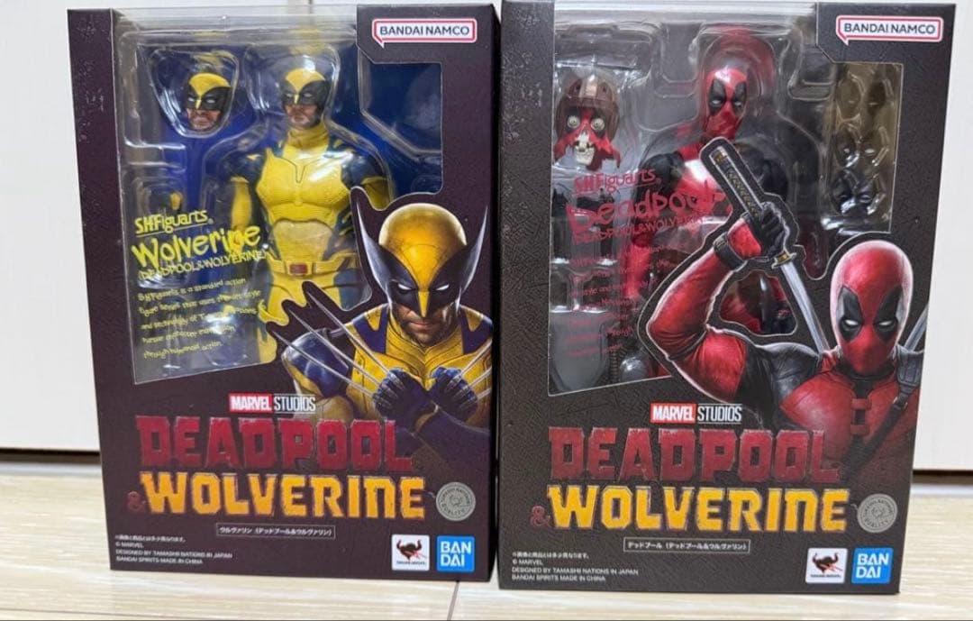 S.H.Figuarts デッドプール＆ウルヴァリン 2体セット