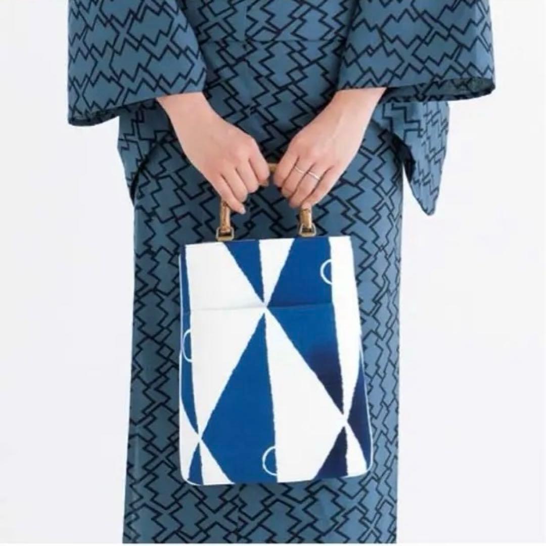 新品　和装バッグ　浴衣バッグ　バンブーバッグ　かぐや手提げ