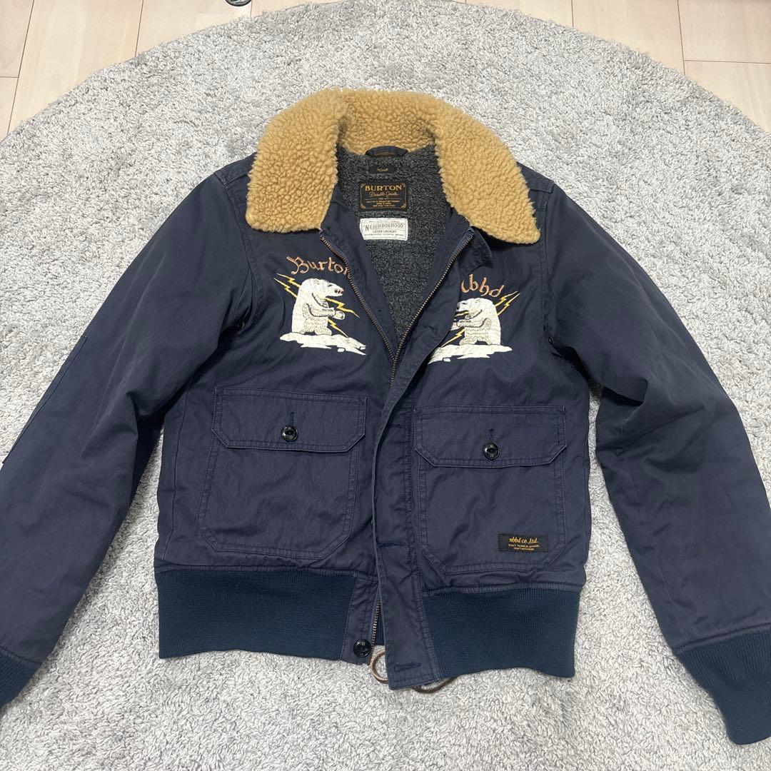 Burton neighborhood ネイビー ジャケット Sサイズ