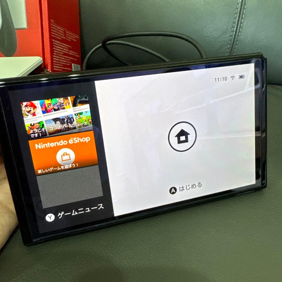 美品★Nintendo Switch有機モデル本体＋リングフィットアドベンチャー