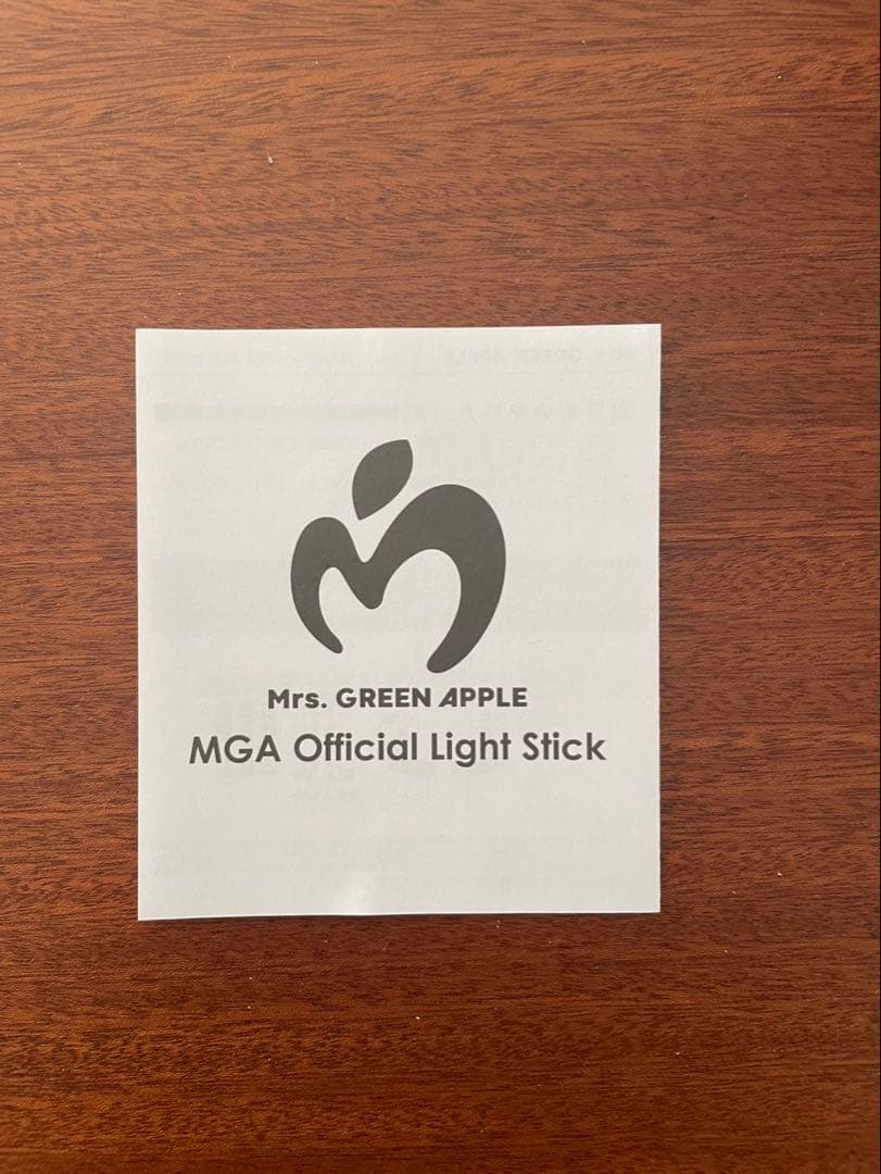 Mrs. GREEN APPLE ミセス ペンライト2本セット➕銀テープ付き