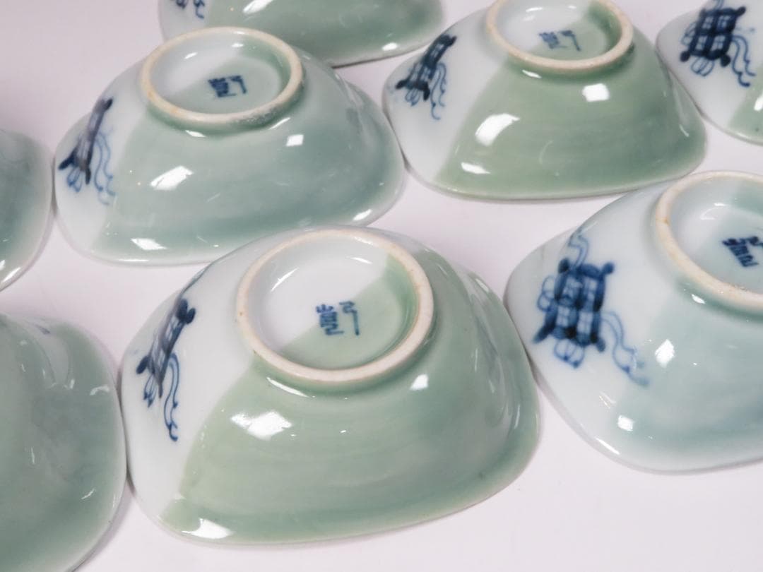 3441番　古美術＜値下げ交渉大歓迎＞瀬戸焼　小皿　10枚