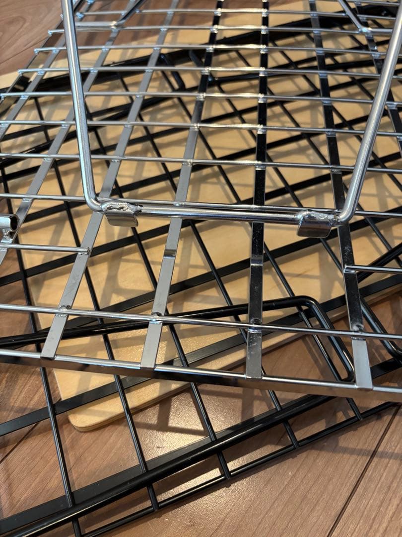 ユニフレーム　フィールドラック2枚ステンレス天板ケースフルセット