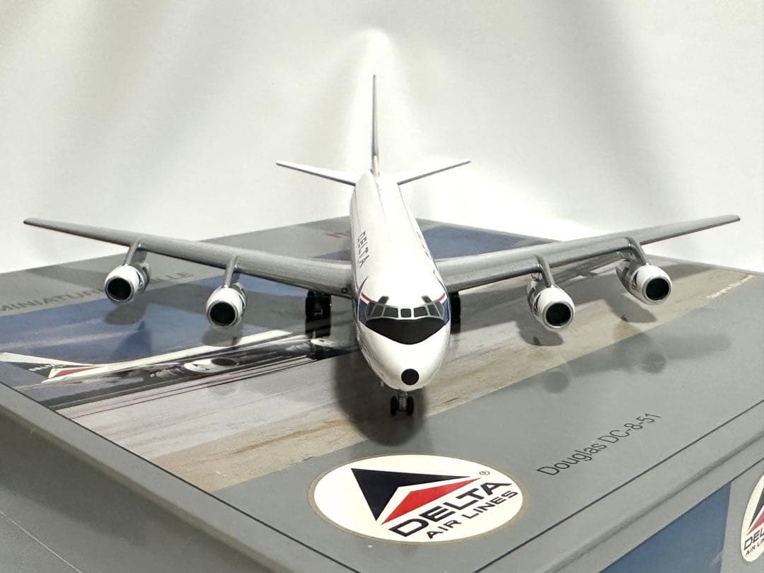 Herpa 1/200 ダグラス DC-8-51 デルタ航空 ダイキャストモデル