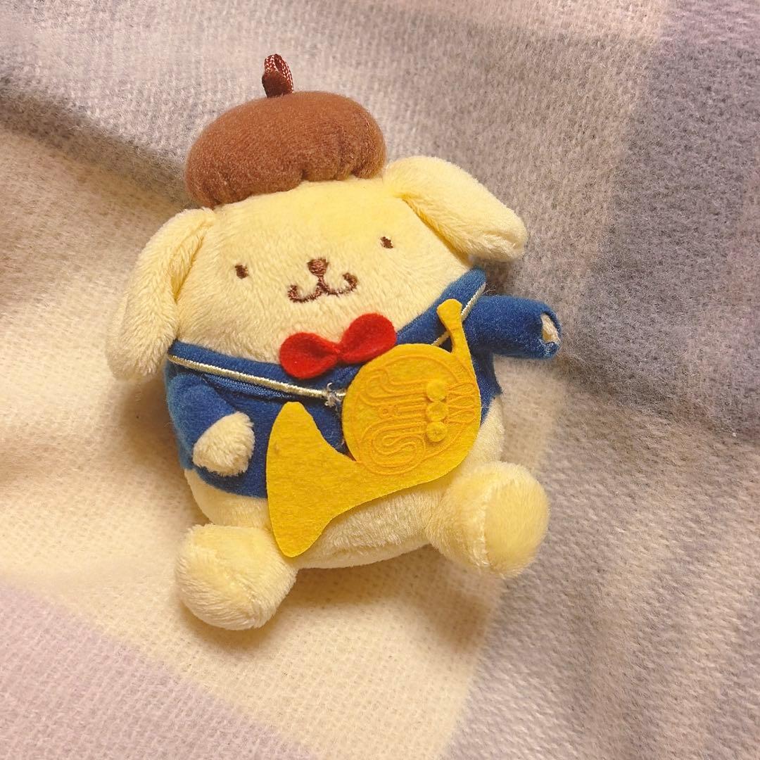 ポムポムプリン　マスコット　楽器