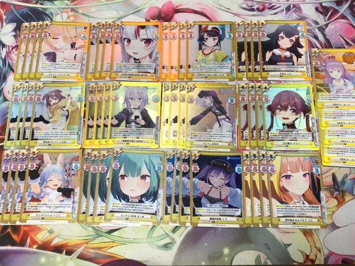 REバース　 ホロライブ　BP ホイル　パートナー3コン R+ C+ 4コン