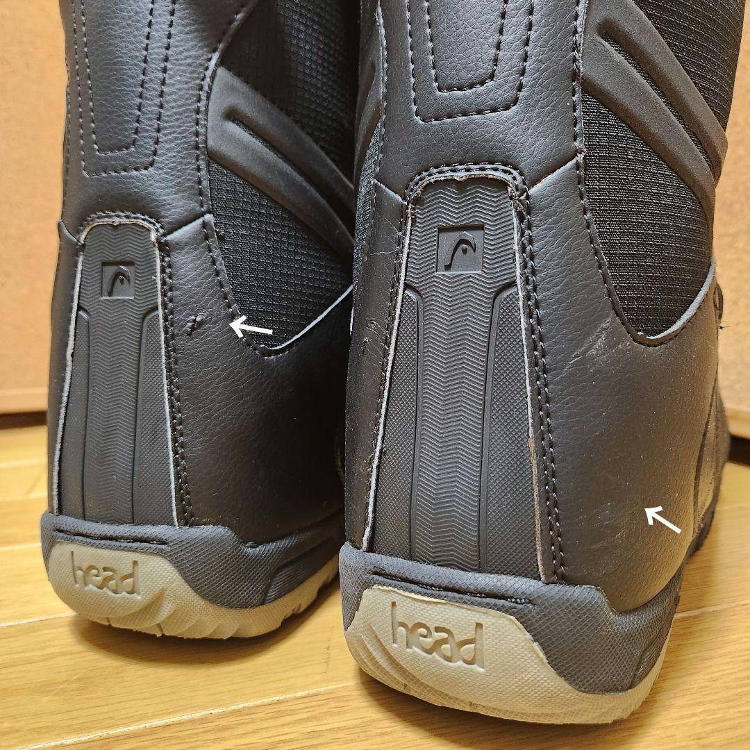 HEAD スノーボード　BoAダイヤルブーツ ブラック 26.5cm