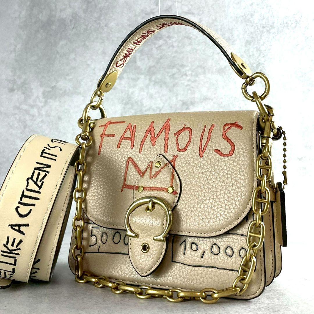 COACH コーチ バスキア コラボ ビート ショルダーバッグ 3way