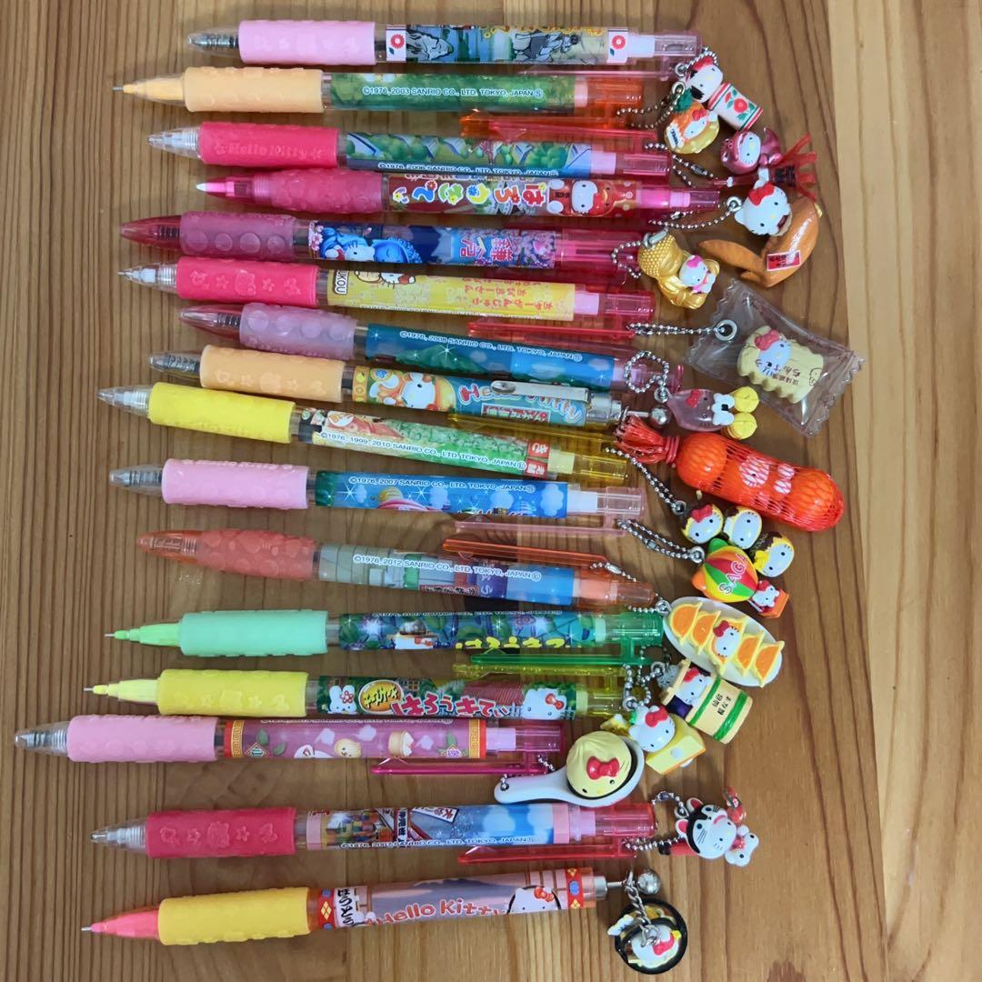 ハローキティ ボールペン シャープペン 地域限定16本セット