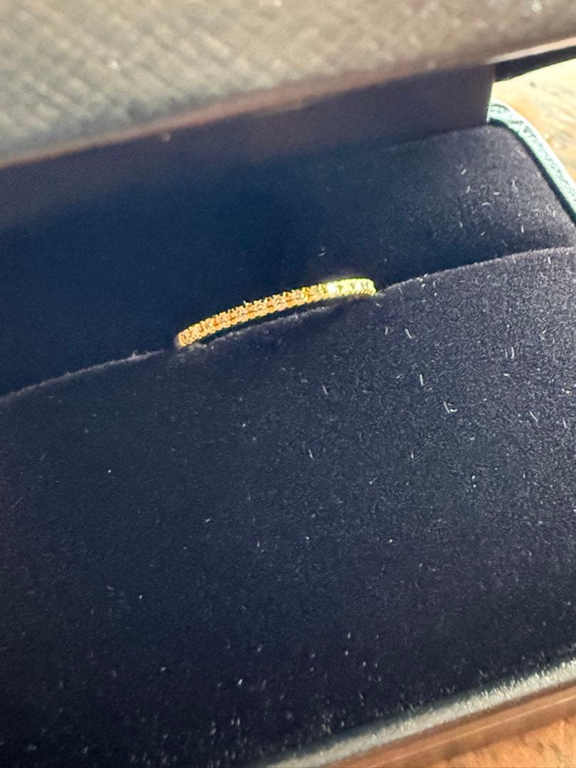 スタージュエリー　ハーフエタニティリング18k