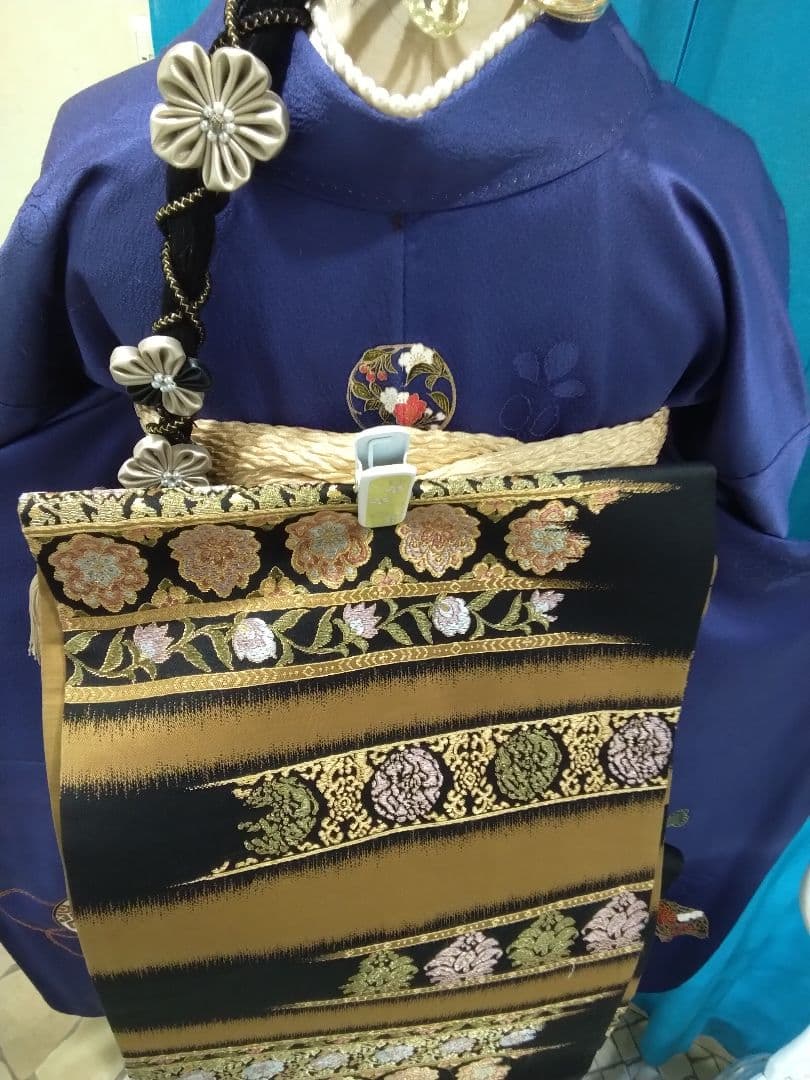 振袖フルセット、正絹振袖、成人式、重ね衿、帯揚げ、帯締め、西陣袋帯、襦袢