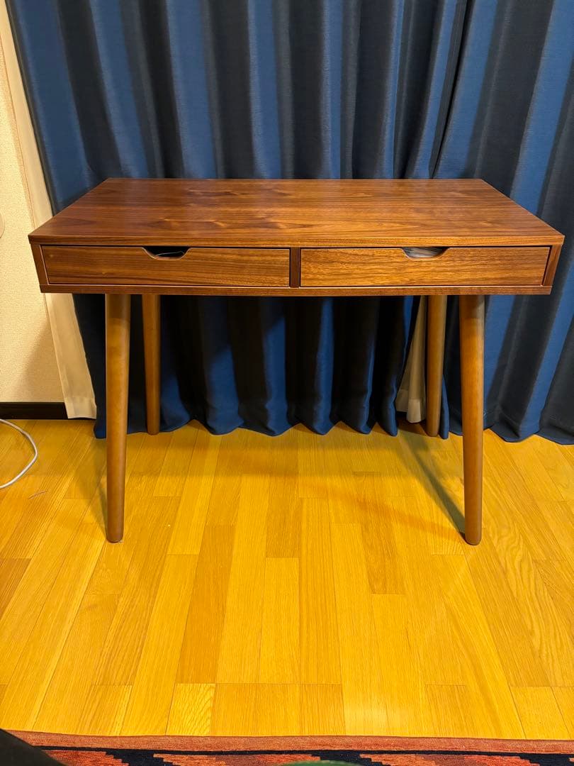 定価29800円　ウッド　木製パソコンデスク 2引き出し付き