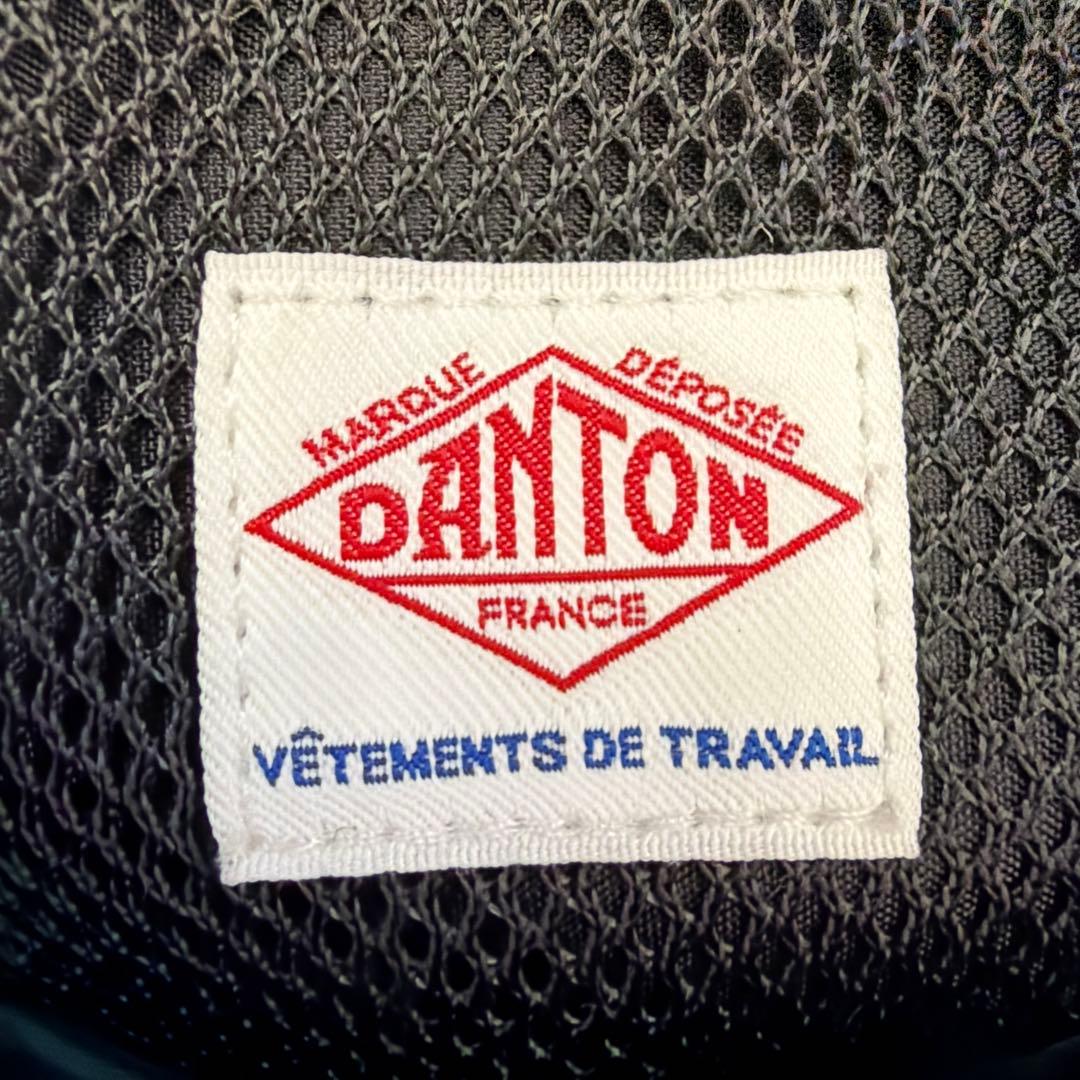 DANTON ダントン ポリエステルタフタ スリングバッグ ブラック