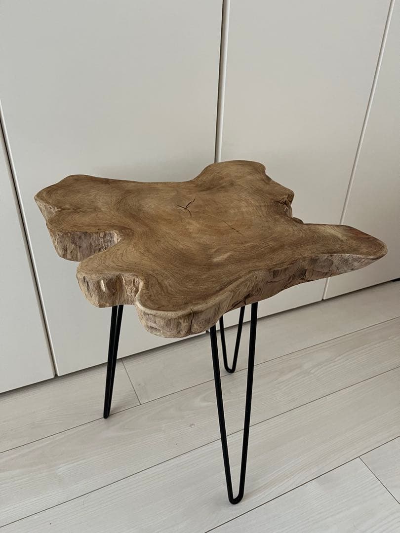 Antry アントリー Rustic Wood スターテーブル 無垢 チーク