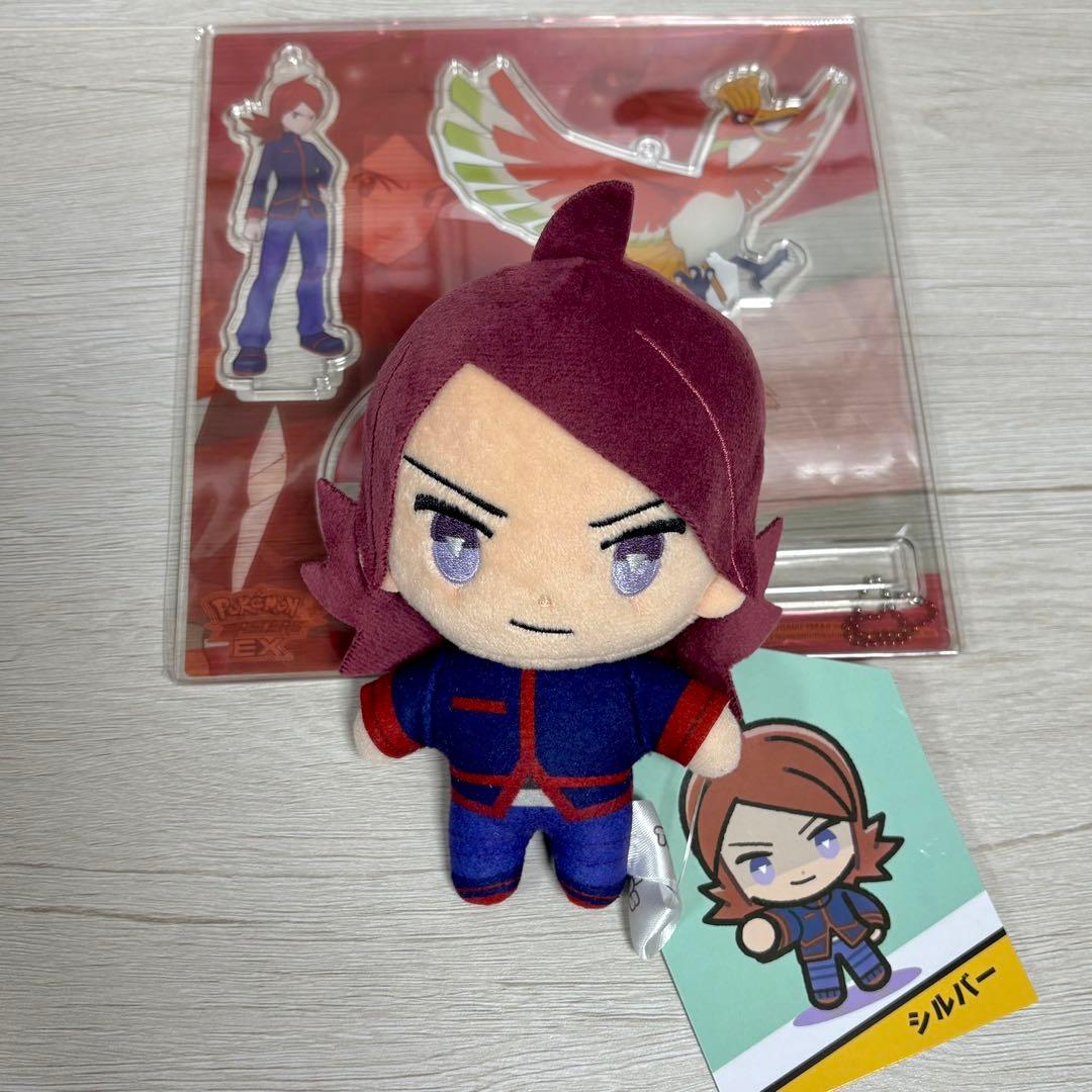 ポケモンセンター　ポケマス　マスコット　アクリルスタンド　シルバー